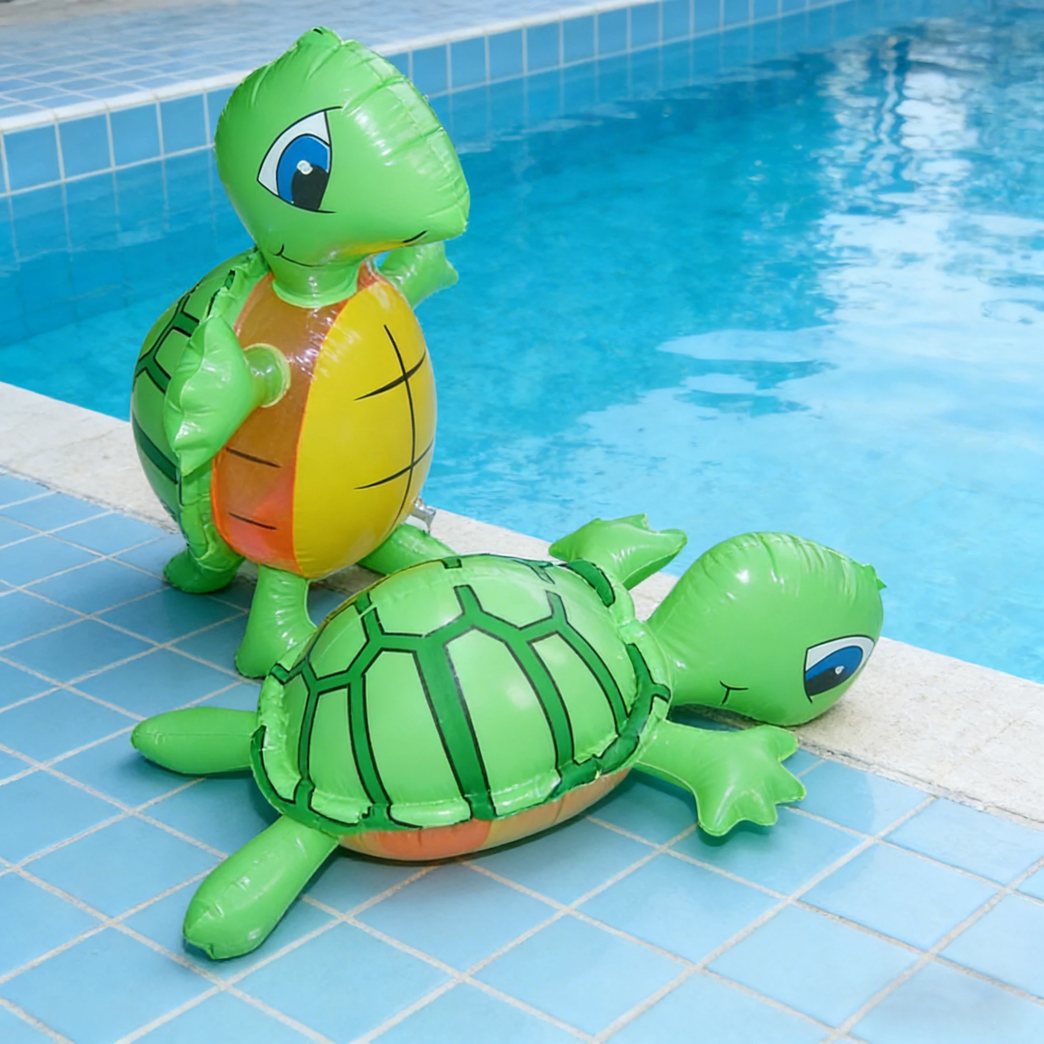 Green Turtle Toy, 17.7 Inch Inflatable Tortoise Water Play Bath Toy for Turtles Birthday Jungle Safari Party St. Patrick's Day
Green Turtle Toy, 17.7 Inch Inflatable Tortoise Water Play Bath Toy for Turtles Birthday Jungle Safari Party St. Patrick's Day