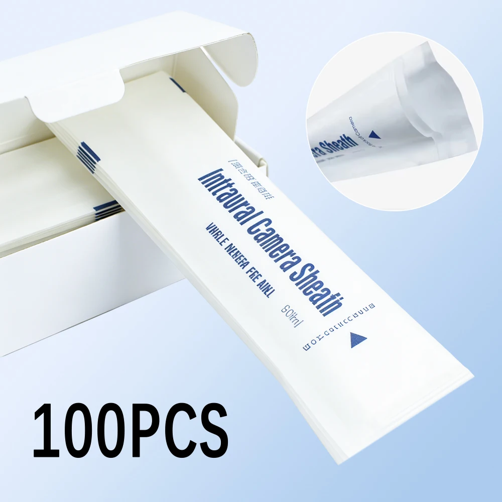 100Pcs Disposable Dental Intraoral Camera Sheaths Endoscope Protective Handle Covers Sleeves for Dentistry Consumables
100Pcs Disposable Dental Intraoral Camera Sheaths Endoscope Protective Handle Covers Sleeves for Dentistry Consumables
