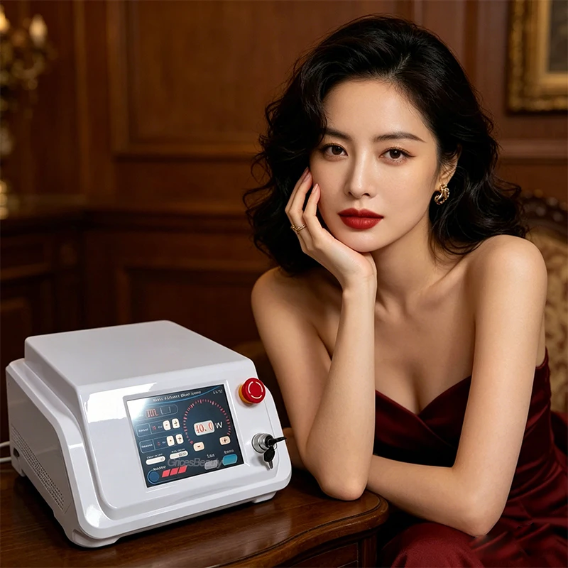 Professional 40W Diode Laser 980nm 1470nm for Facial Lifting Skin Elasticity Improvement Body Figure Care Used in Beauty Spa
Professional 40W Diode Laser 980nm 1470nm for Facial Lifting Skin Elasticity Improvement Body Figure Care Used in Beauty Spa