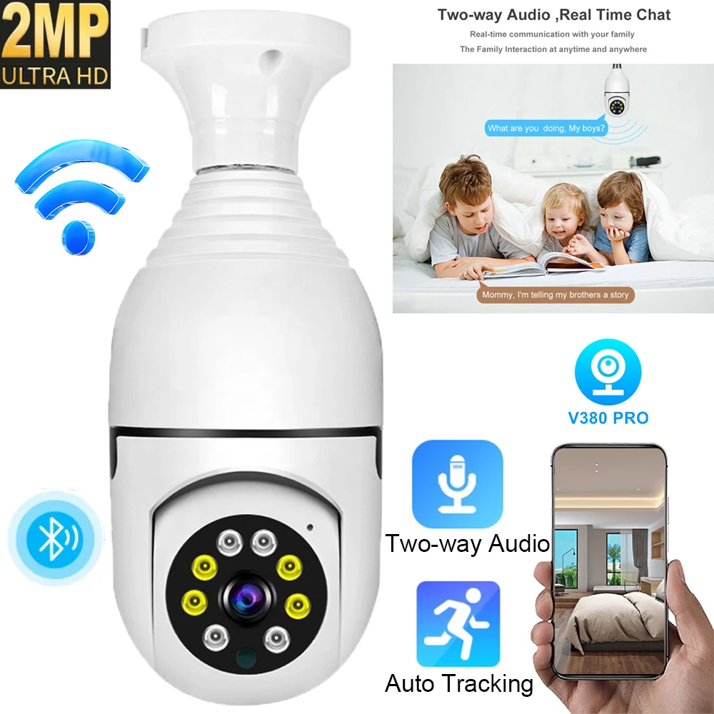 2 МП Wi-Fi HD-камера для наблюдения за детьми с аудио, PT-камера, двусторонняя аудиосвязь, ночное видение, автоматическая сигнализация, V380 PRO
2 МП Wi-Fi HD-камера для наблюдения за детьми с аудио, PT-камера, двусторонняя аудиосвязь, ночное видение, автоматическая сигнализация, V380 PRO