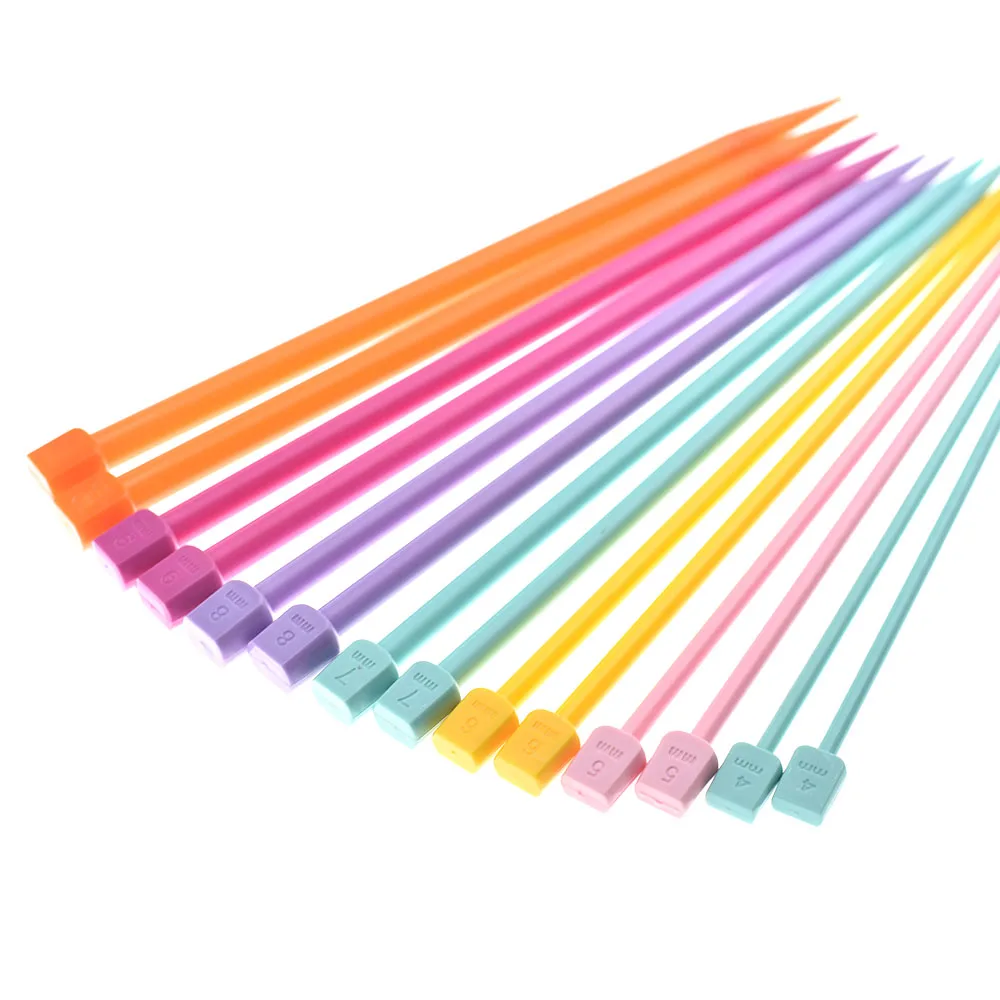 25cm/35cm Crystal Sweater Needle Set Colorful Acrylic Single-Point Knitting Needles DIY Sweater and Scarf Knitting Tools
25cm/35cm Crystal Sweater Needle Set Colorful Acrylic Single-Point Knitting Needles DIY Sweater and Scarf Knitting Tools