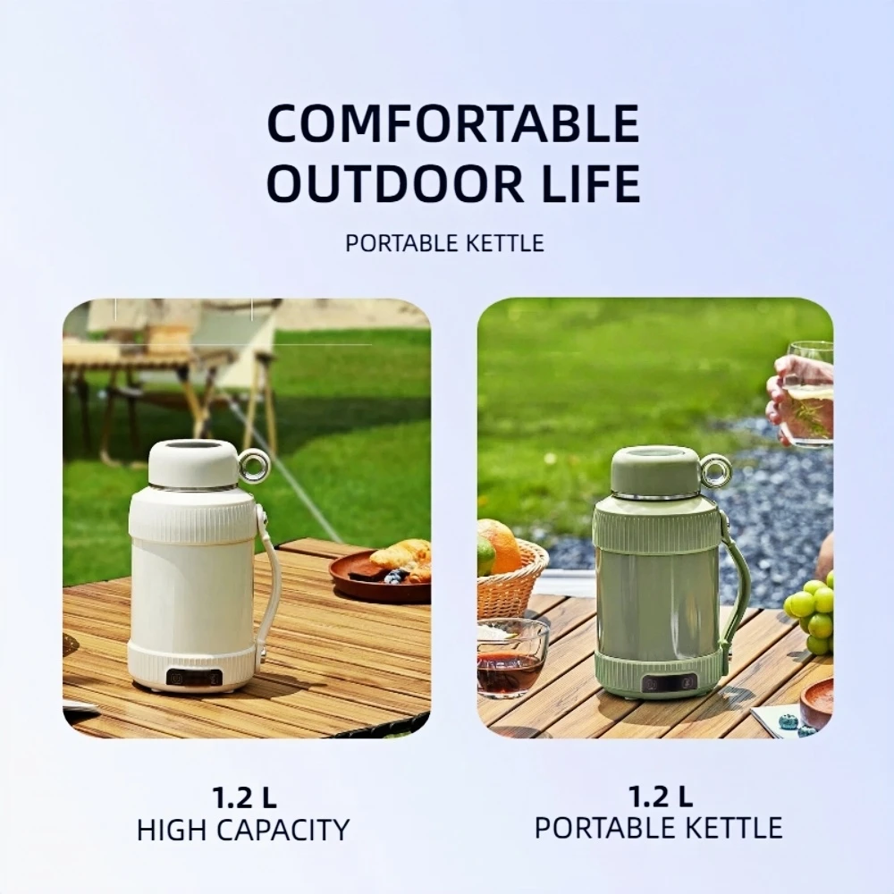 Smart Temperature Control Travel Electric Kettle Electric Water Bottle Gift for Her
Smart Temperature Control Travel Electric Kettle Electric Water Bottle Gift for Her