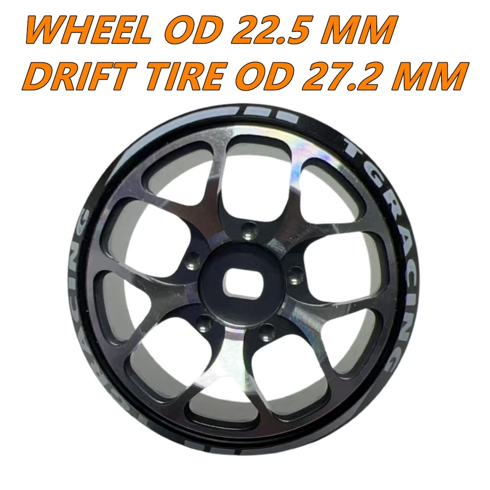 TG Racing 1/24 1/28 AWD Metal Wheel With Drift Tires 2Pcs OFFSET 0.5
TG Racing 1/24 1/28 AWD Metal Wheel With Drift Tires 2Pcs OFFSET 0.5