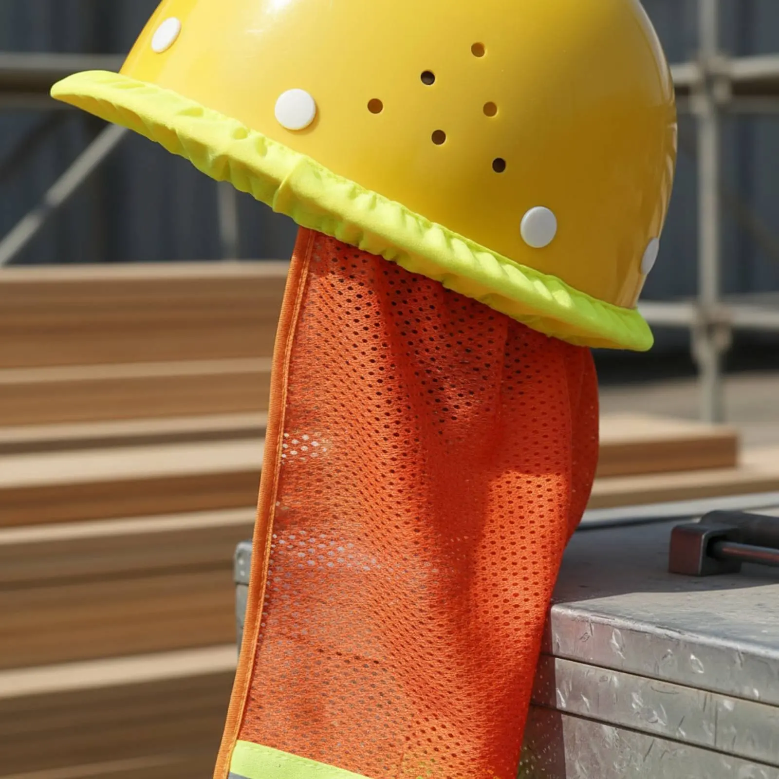 Summer Hard Hat Neck Shade Hard Hat neck Flap with reflective Lightweight for Outdoor Workers installation Construction
Summer Hard Hat Neck Shade Hard Hat neck Flap with reflective Lightweight for Outdoor Workers installation Construction