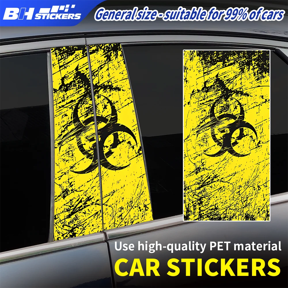 Splatter Biohazard Car Window B Pillar Decals Trim Waterproof Toxic Hazard Graphic Styling Auto Vinyl Exterior Sticker
Splatter Biohazard Car Window B Pillar Decals Trim Waterproof Toxic Hazard Graphic Styling Auto Vinyl Exterior Sticker