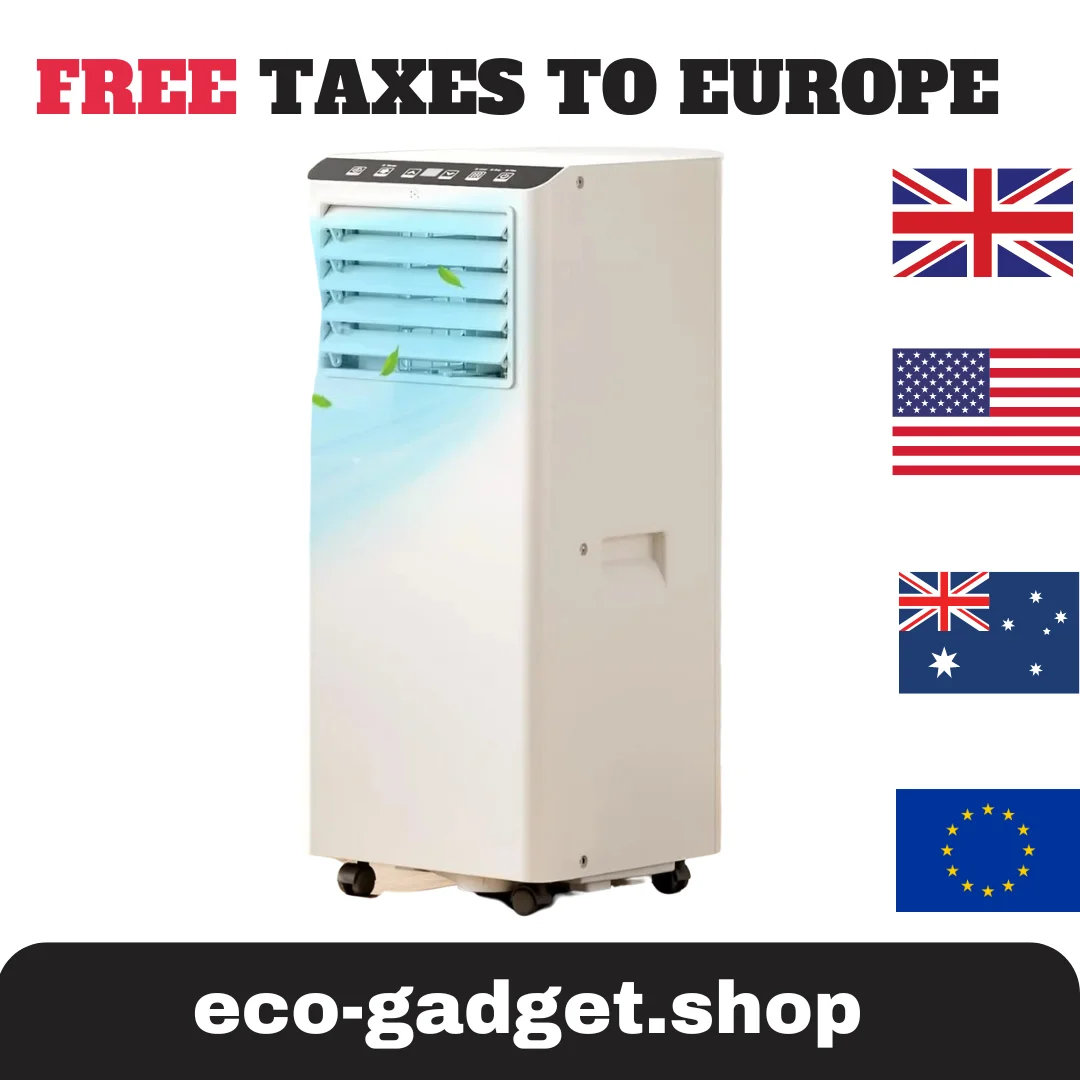 9000 BTU/H, 3-In-1 Portable Air Conditioner,Fan,Dehumidification,Ventilation With Remote Control,Dual Digital Display, 24H Timer
9000 BTU/H, 3-In-1 Portable Air Conditioner,Fan,Dehumidification,Ventilation With Remote Control,Dual Digital Display, 24H Timer