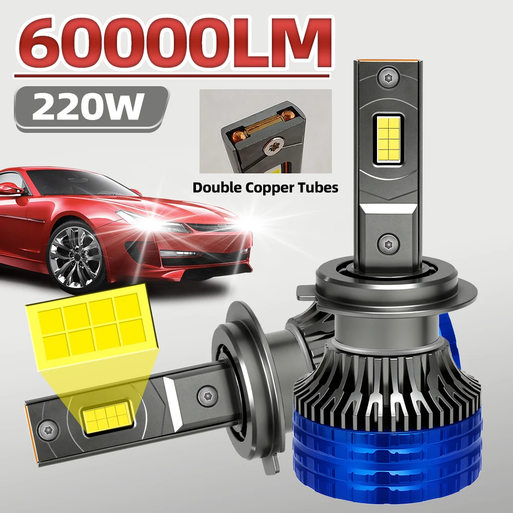 9005/HB3 9006/HB4 H1 H4 H7 H11 Светодиодный луч Canbus 60000LM Двойная медная трубка 6500K 360 ° Регулируемая пряжка дальность освещения 300 м.
9005/HB3 9006/HB4 H1 H4 H7 H11 Светодиодный луч Canbus 60000LM Двойная медная трубка 6500K 360 ° Регулируемая пряжка дальность освещения 300 м.