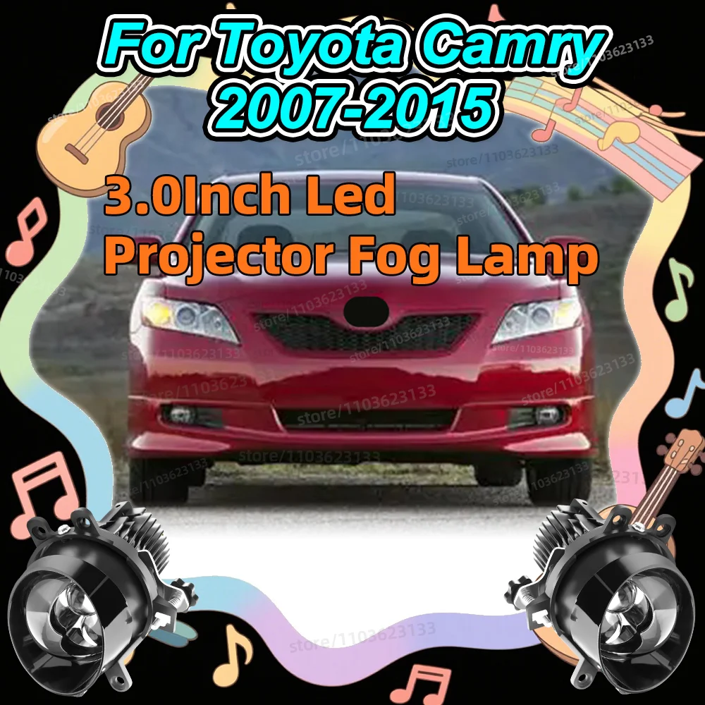 3.0 Inch Bi LED Fog Lights Lens For Toyota Camry 2007 2008 2009 2010 2011 2012 2013 2014 2015
3.0 Inch Bi LED Fog Lights Lens For Toyota Camry 2007 2008 2009 2010 2011 2012 2013 2014 2015