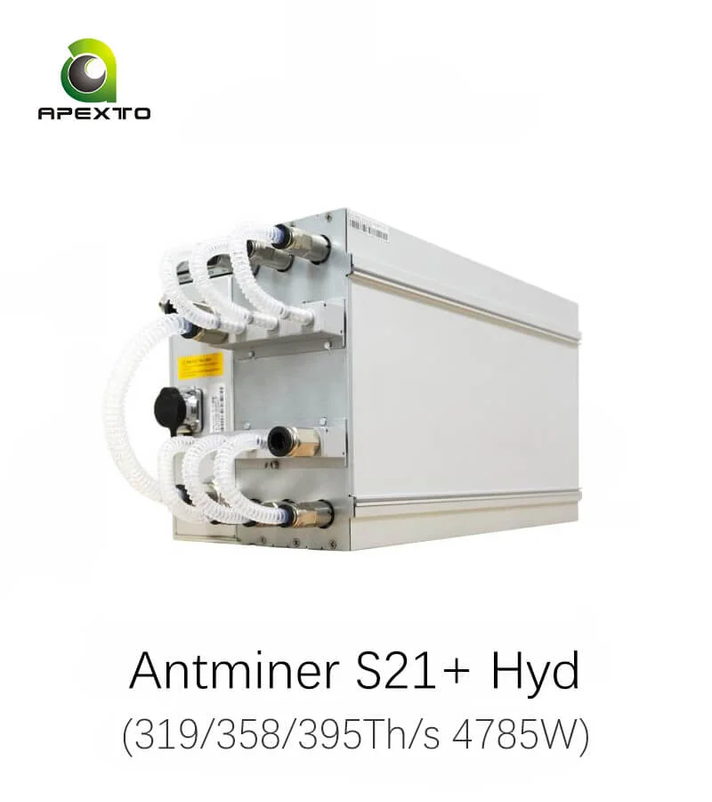 FAST SHIPPING Bitmain Antminer S21+ Hydro 319T 358T 395T 4785W Bitcoin Miner Hydro Cooling
FAST SHIPPING Bitmain Antminer S21+ Hydro 319T 358T 395T 4785W Bitcoin Miner Hydro Cooling