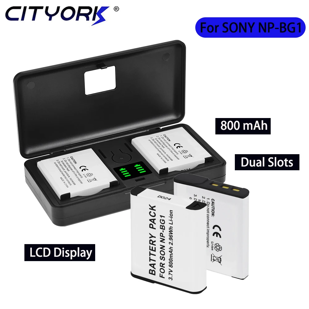 NP-BG1 NP BG1 Battery for Sony DSC-W210 DSC-W100 W50 H50 DSC-H55 DSC-H7 H3 H9 H10 NP-FG1 NP FG1 Lithium Ion Battery With Charger
NP-BG1 NP BG1 Battery for Sony DSC-W210 DSC-W100 W50 H50 DSC-H55 DSC-H7 H3 H9 H10 NP-FG1 NP FG1 Lithium Ion Battery With Charger