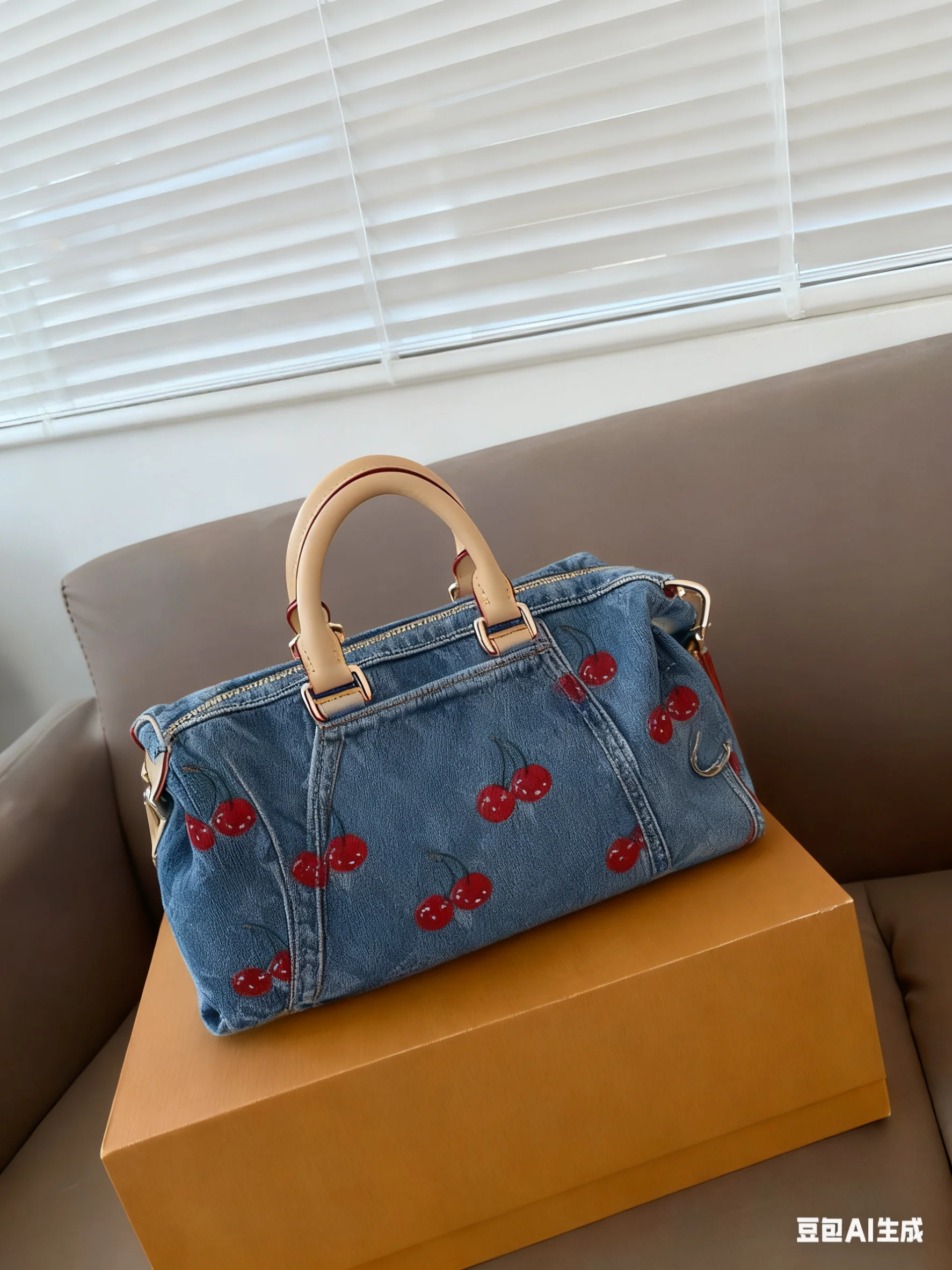 2025 осенне-зимняя женская сумка через плечо с длинными плечами, вишневая пикантная сумка для девочек SU199