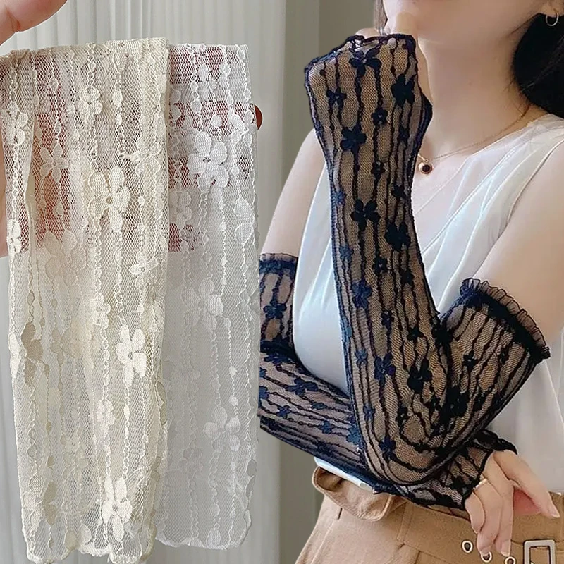 Fashion Long Lace Gloves Hollow-Out Fingerless Glove Women Sun Protection Sleeves Mesh Lace Thin Hand Cycling Gloves Gym Gloves
Fashion Long Lace Gloves Hollow-Out Fingerless Glove Women Sun Protection Sleeves Mesh Lace Thin Hand Cycling Gloves Gym Gloves