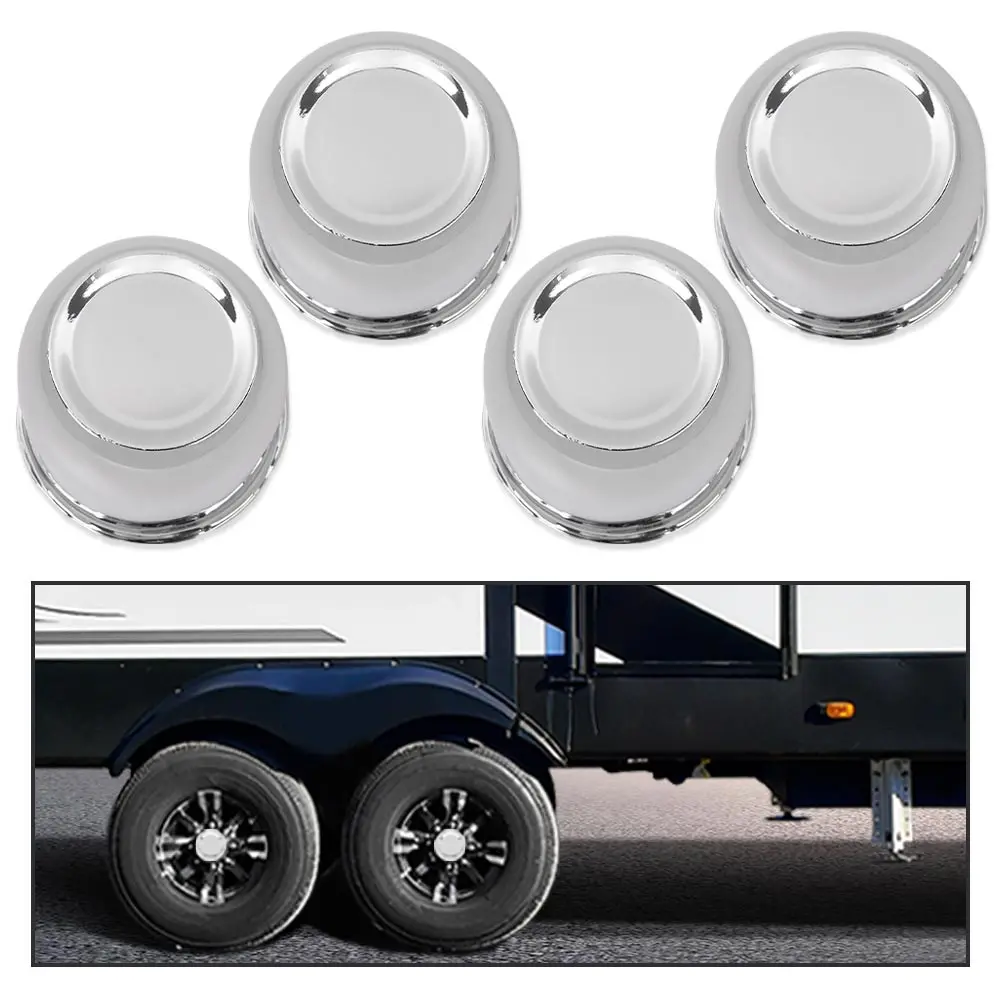 4-прожимные серебряные центральные колпачки, подходящие для дисков прицепа 3 1/4 дюйма, 3,25 дюйма, центральный диаметр серебристого цвета
4-прожимные серебряные центральные колпачки, подходящие для дисков прицепа 3 1/4 дюйма, 3,25 дюйма, центральный диаметр серебристого цвета