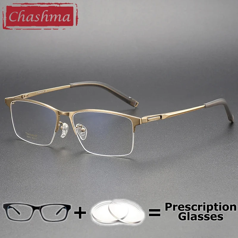 Chashma Prescription Glasses Men Oversize Recipe Eyewear Progressive Pure Titanium Luxury Fashion Wide Optical Eyeglasses Frames
Chashma Prescription Glasses Men Oversize Recipe Eyewear Progressive Pure Titanium Luxury Fashion Wide Optical Eyeglasses Frames