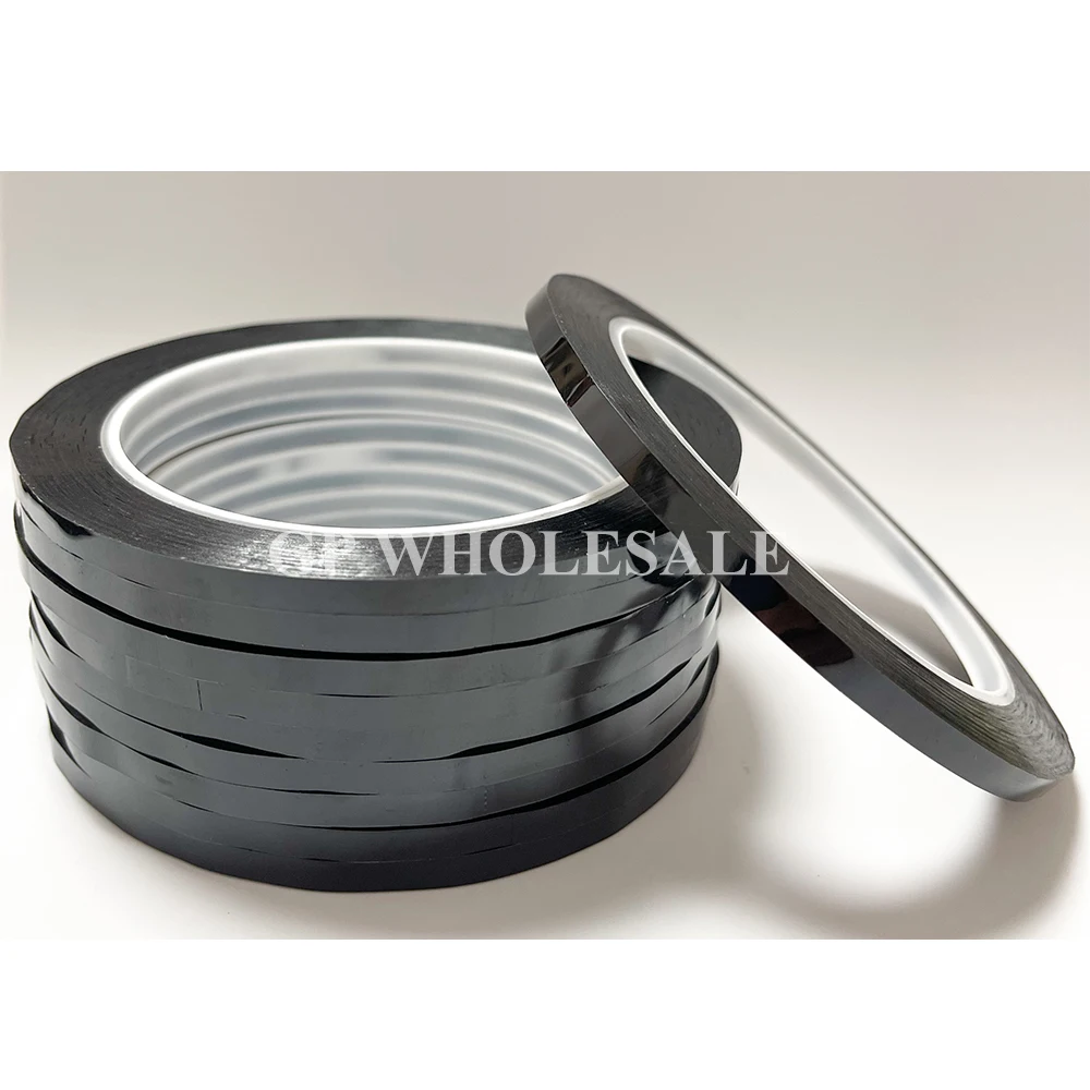 10Pcs 6mmx66m Black PET Mylar Tape 130C Flame Retardant Insulation for Transformer Motor Coil Capacitor
10Pcs 6mmx66m Black PET Mylar Tape 130C Flame Retardant Insulation for Transformer Motor Coil Capacitor