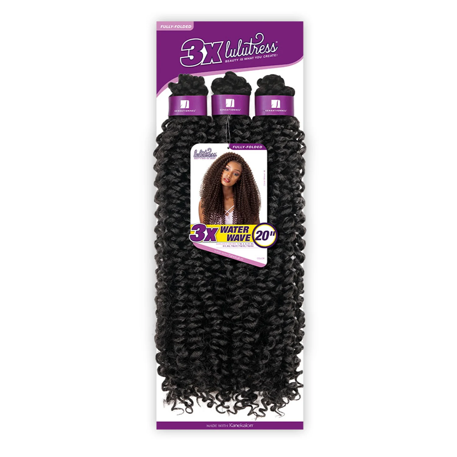 Sensationnel Синтетические вязаные крючком косы Lulutress 3X Water Wave 20 дюймов
Sensationnel Синтетические вязаные крючком косы Lulutress 3X Water Wave 20 дюймов