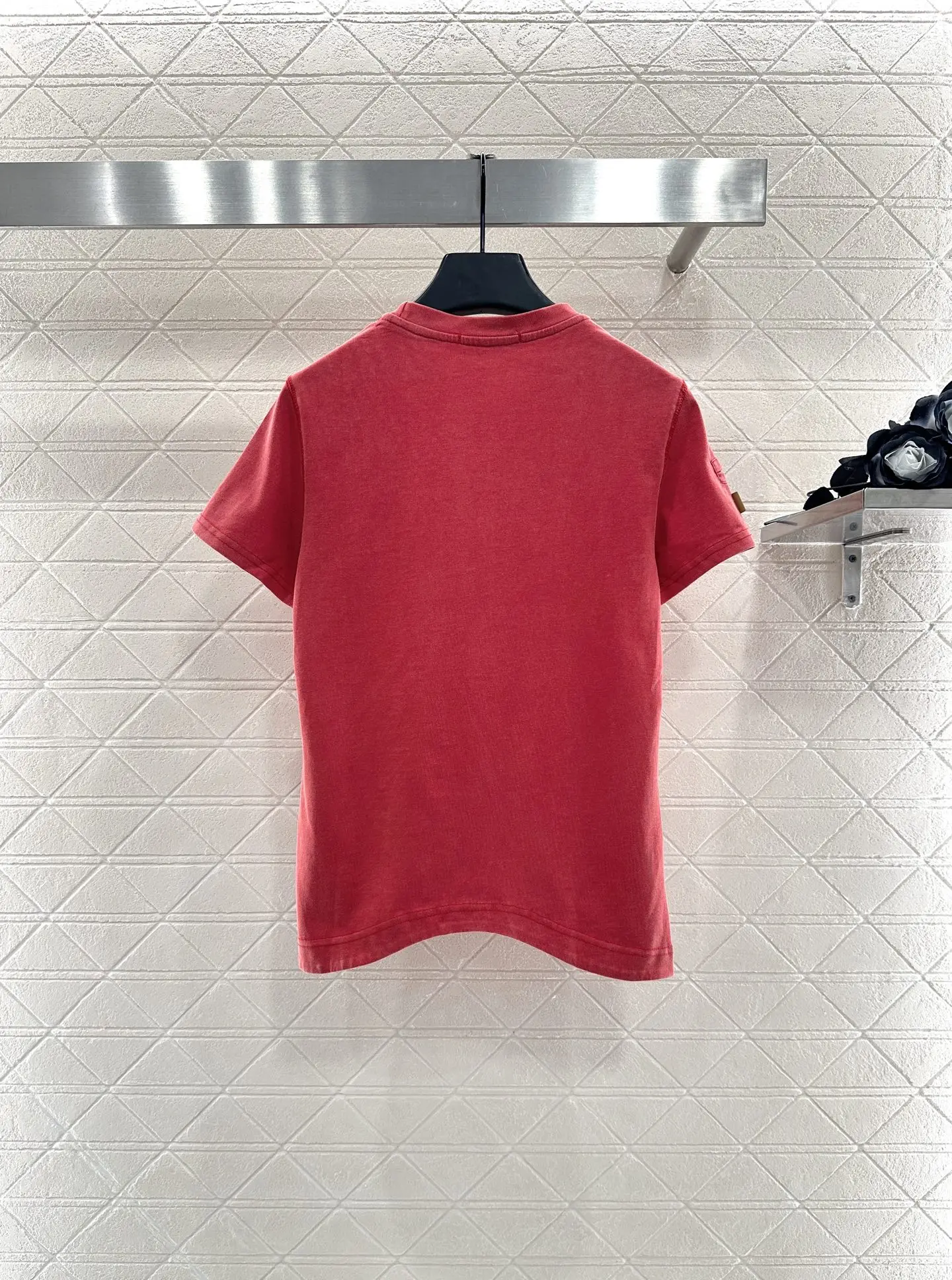 2025 Summer New Women's Round Neck Color Diamond Irregular Short Sleeve Made of All Cotton with Elasticity 430
2025 Summer New Women's Round Neck Color Diamond Irregular Short Sleeve Made of All Cotton with Elasticity 430
