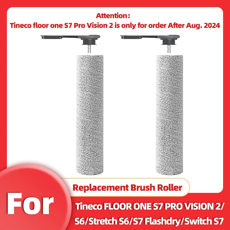 Replacement Brush Roller for Tineco Floor One S7 PRO VISION 2/S6/Stretch S6/Switch S6/S7 flashdry/Switch S7 Smart Vacuum cleaner
Replacement Brush Roller for Tineco Floor One S7 PRO VISION 2/S6/Stretch S6/Switch S6/S7 flashdry/Switch S7 Smart Vacuum cleaner