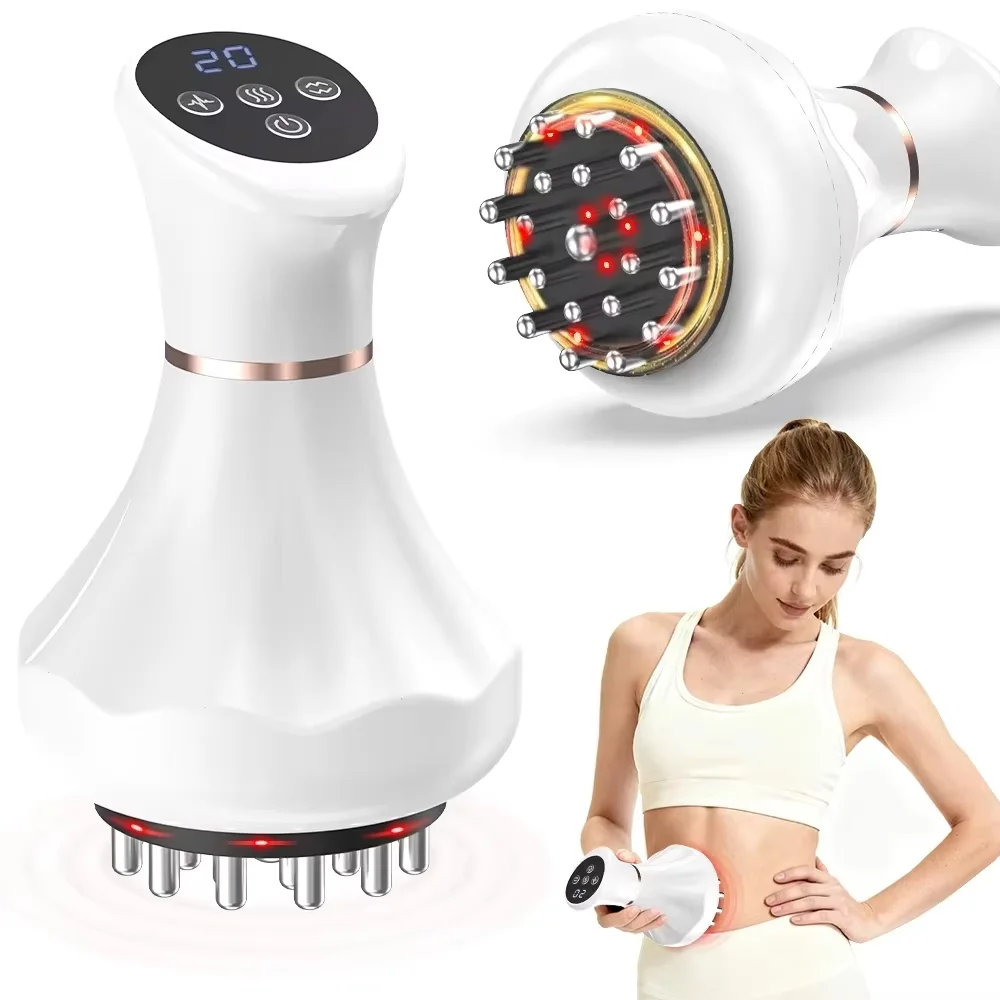 Handheld Massager Electric Lymphatic Drainage Detox Massage Red Light Heating Vibration Body Sculpting Cellulite Removal Roller
Handheld Massager Electric Lymphatic Drainage Detox Massage Red Light Heating Vibration Body Sculpting Cellulite Removal Roller