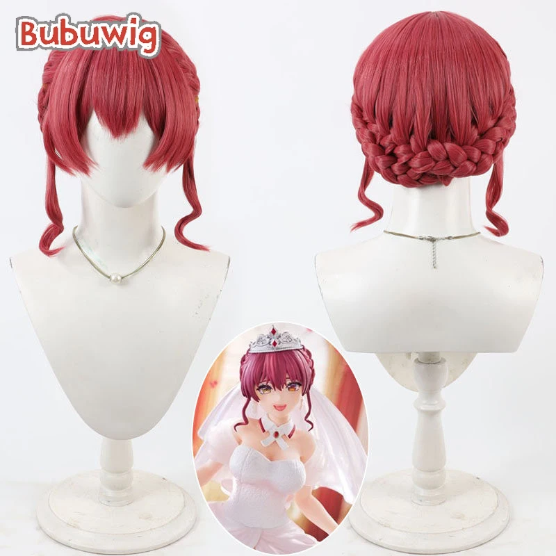 Синтетический парик Bubuwig для косплея Хосхоу Марин, длинный красный плетеный парик для аниме и виртуальных YouTuber, термостойкий
Синтетический парик Bubuwig для косплея Хосхоу Марин, длинный красный плетеный парик для аниме и виртуальных YouTuber, термостойкий