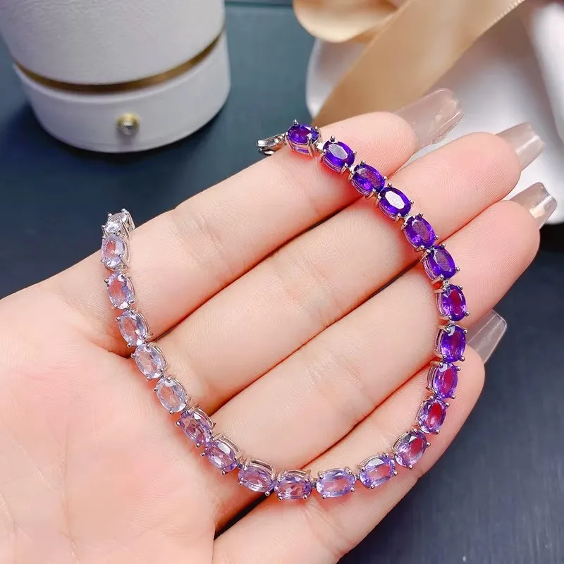 KJJEAXCMY Fine Jewelry 925 Sterling Silver Natural Amethyst Gemstone Ladies Bracelet Deluxe Edition Send girlfriend birthday
KJJEAXCMY Fine Jewelry 925 Sterling Silver Natural Amethyst Gemstone Ladies Bracelet Deluxe Edition Send girlfriend birthday