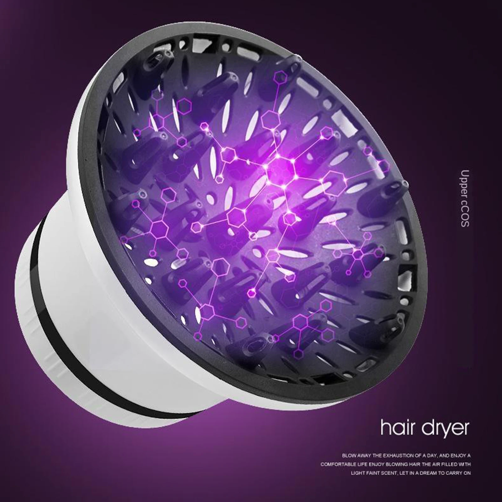 Universal Hair Diffuser Hair Dryer Diffuser Attachment For Curly Wave Thick,Dryer Diffuser Attachment to 1.4-3.1" Dryer Nozzle
Universal Hair Diffuser Hair Dryer Diffuser Attachment For Curly Wave Thick,Dryer Diffuser Attachment to 1.4-3.1" Dryer Nozzle