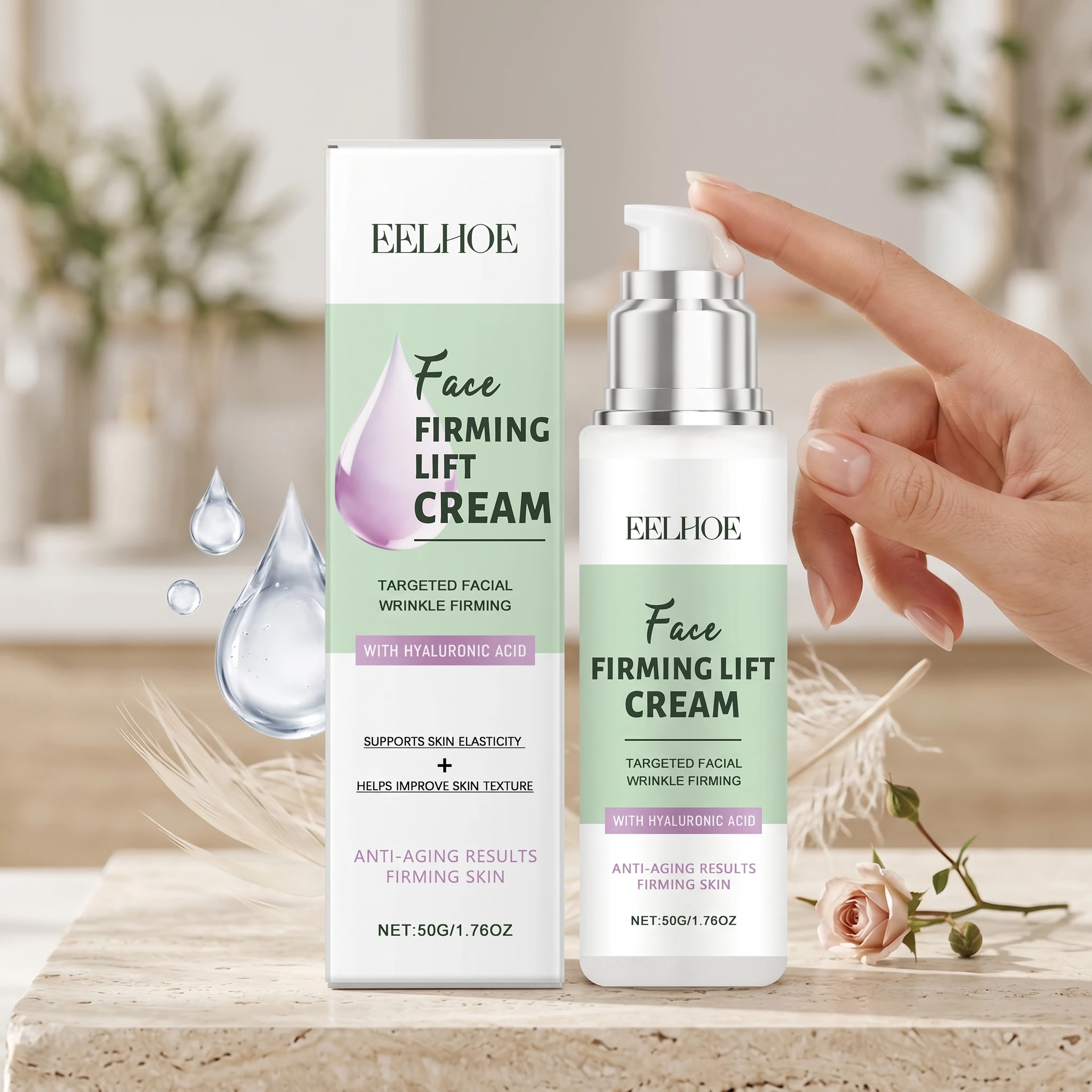 50G Face Firming Lifting Cream Deep Moisturizing Improve Skin Texture Enhance Skin Elasticity Smoothing Lifting Non-greasy Daily Care Face Lotion
50G Face Firming Lifting Cream Deep Moisturizing Improve Skin Texture Enhance Skin Elasticity Smoothing Lifting Non-greasy Daily Care Face Lotion