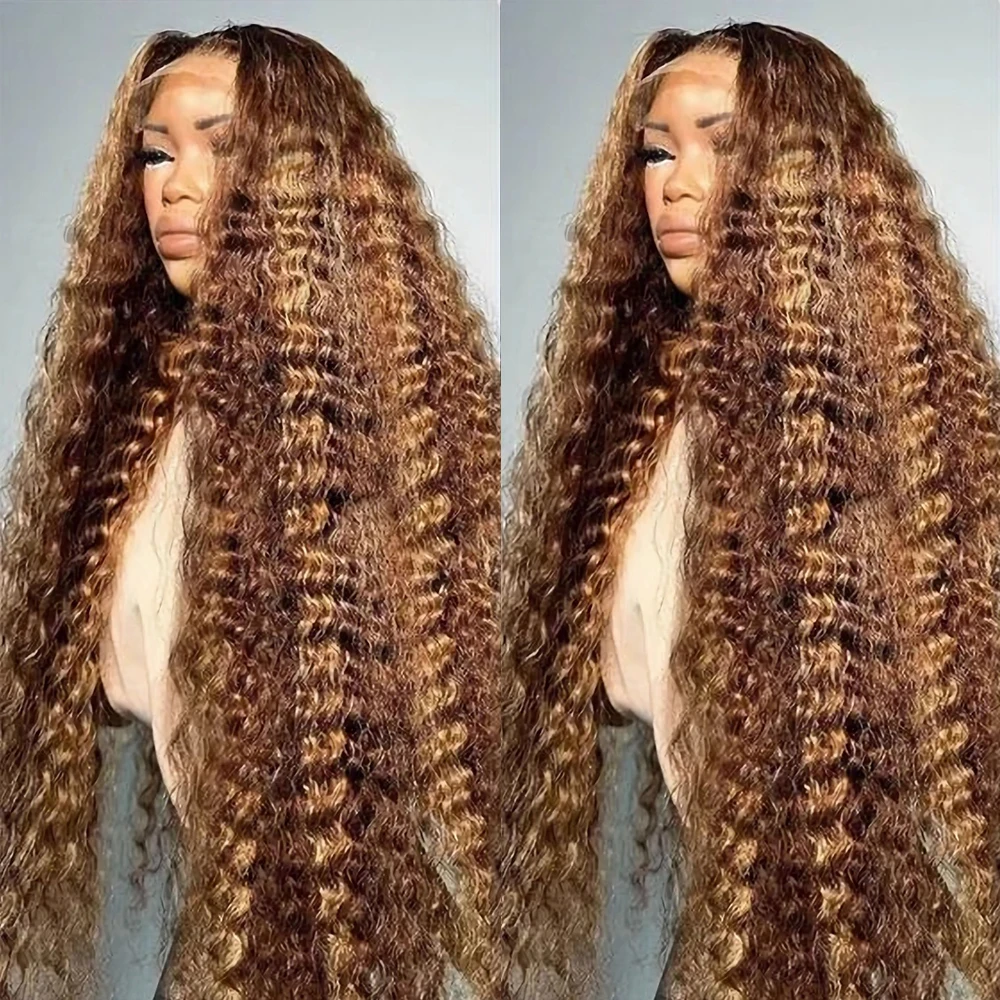 HD Transparent Glueless Wigs Human Hair 13x6 Highlight Deep Wave Curly Wigs 30 38 Inch Brazilian Lace Wigs On Sale For Women
HD Transparent Glueless Wigs Human Hair 13x6 Highlight Deep Wave Curly Wigs 30 38 Inch Brazilian Lace Wigs On Sale For Women