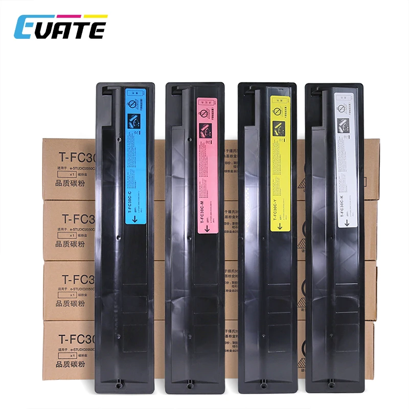T-FC30 Premium Toner Cartridge BK450g Color400g for Use In Toshiba E-Studio 2050C 2051C 2550C 2551C Photocopier
T-FC30 Premium Toner Cartridge BK450g Color400g for Use In Toshiba E-Studio 2050C 2051C 2550C 2551C Photocopier