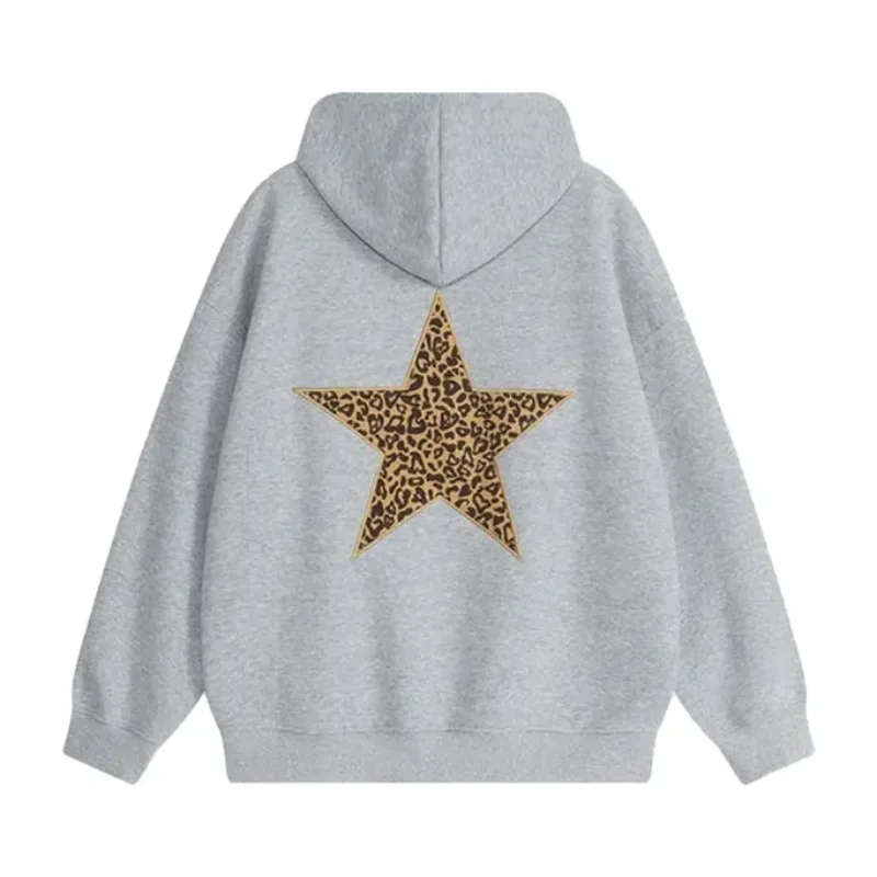 Hoodies Leopard Print Star Hoodie Graphic Hooded Pullover Sweatshirt Streetwear 2025 Trendy Tops
Hoodies Leopard Print Star Hoodie Graphic Hooded Pullover Sweatshirt Streetwear 2025 Trendy Tops