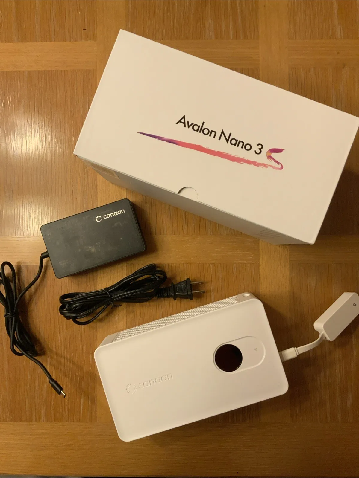 AS BUY 2 GET 1 FREE Canaan Avalon Nano 3S Bitcoin BTC/BCH Miner - 6 TH/s - White – Lightly Used
AS BUY 2 GET 1 FREE Canaan Avalon Nano 3S Bitcoin BTC/BCH Miner - 6 TH/s - White – Lightly Used