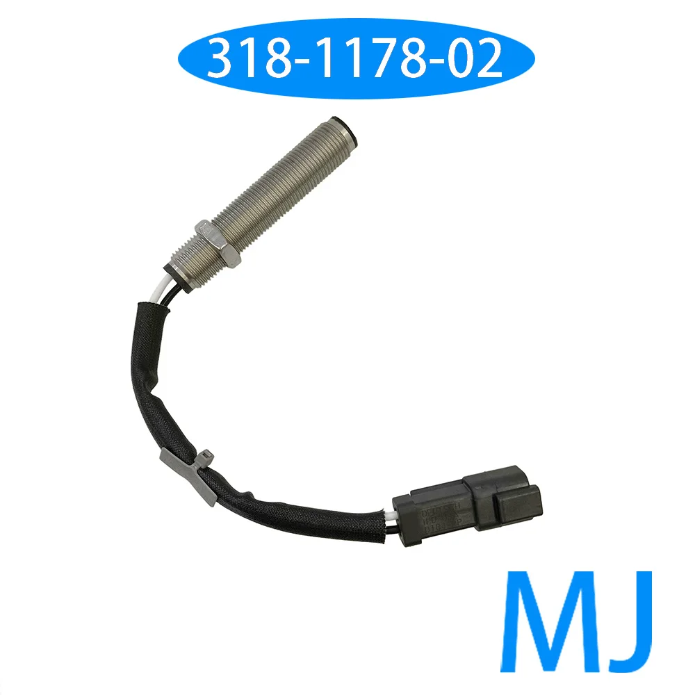CAT New Oil Speed Sensor 318-1178-02 318-1178 3181178 for Caterpillar 3508B Diesel Engine Parts 330B Excavator AD55 AD55B AD30
CAT New Oil Speed Sensor 318-1178-02 318-1178 3181178 for Caterpillar 3508B Diesel Engine Parts 330B Excavator AD55 AD55B AD30