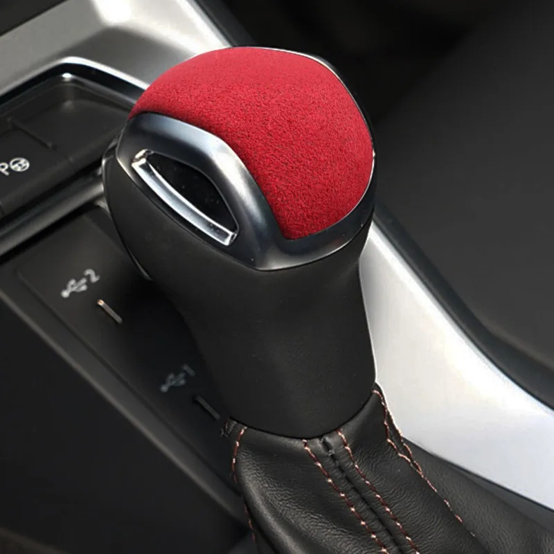 Suede Leather Car Gear Shift Knob Decorative Protective Cover Car Gear Handle Head For Audi Q3 2019-2025 Car Inner Accessories
Suede Leather Car Gear Shift Knob Decorative Protective Cover Car Gear Handle Head For Audi Q3 2019-2025 Car Inner Accessories