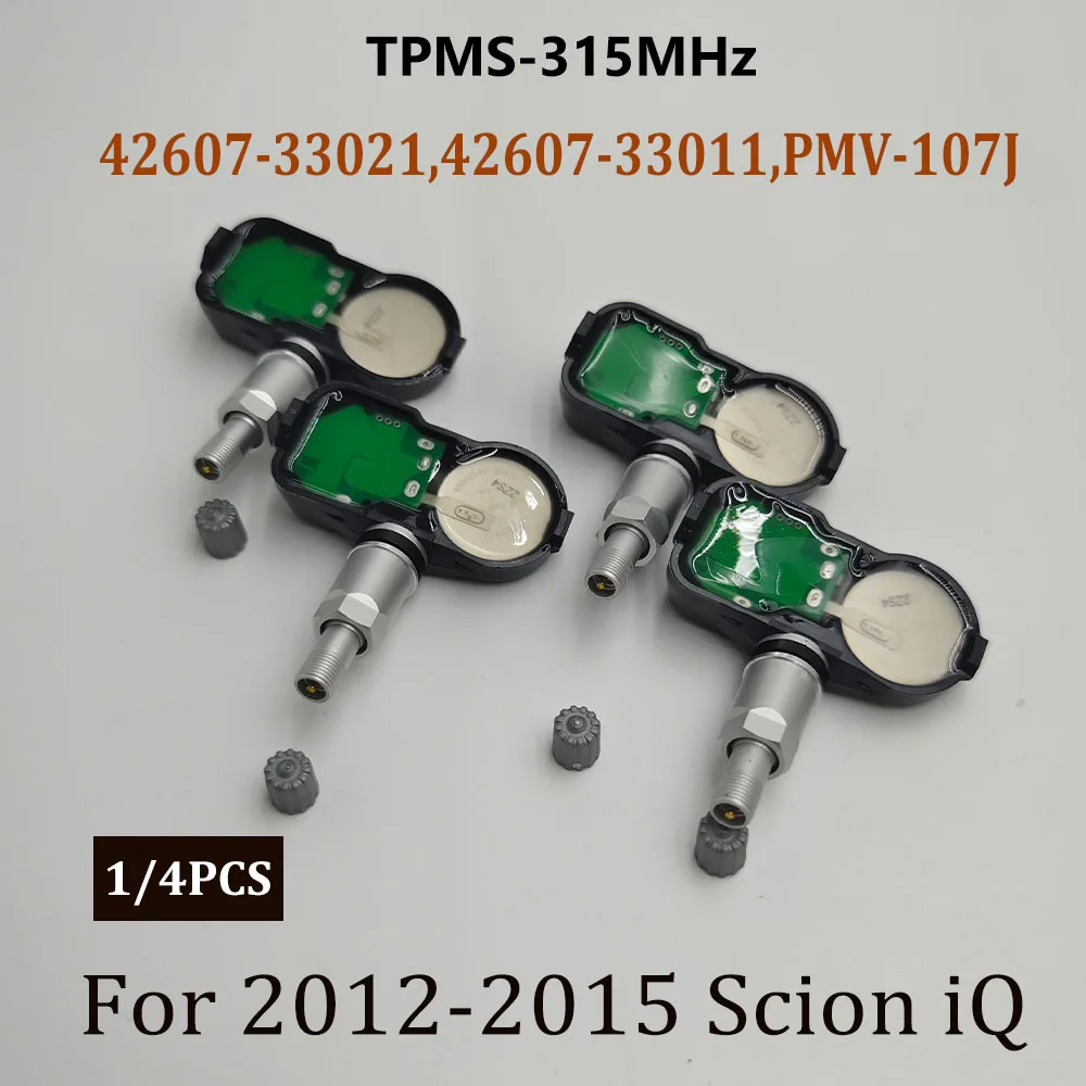 NEW 1/4PCS 42607-33021 315MHz TPMS TIRE PRESSURE MONITOR SENSOR PMV-107J 42607-33011 42607-06011 For 2007-2011 T-oyota Camry
NEW 1/4PCS 42607-33021 315MHz TPMS TIRE PRESSURE MONITOR SENSOR PMV-107J 42607-33011 42607-06011 For 2007-2011 T-oyota Camry