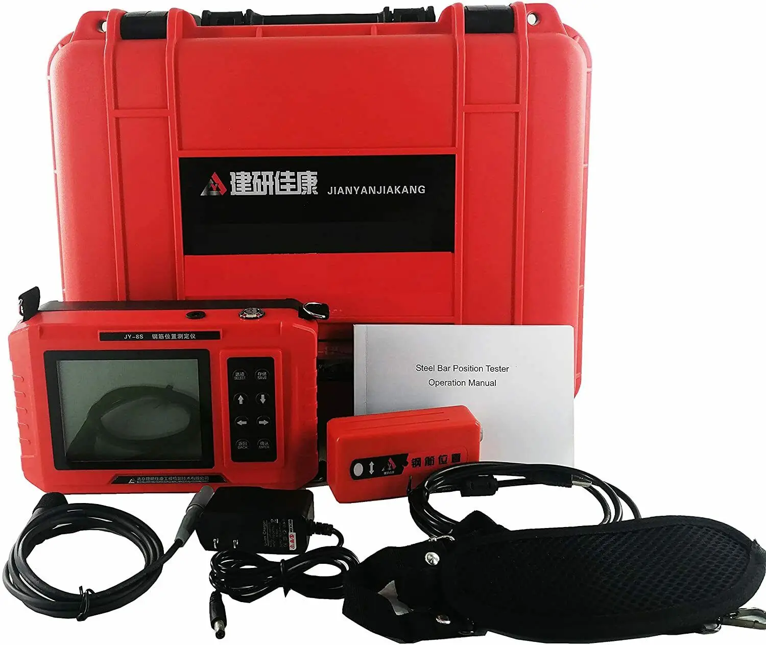 Reinforcement Position Tester Concrete Rebar Locator Steel Bar Spacing Tester With Range Ф6mm~Ф50mm
Reinforcement Position Tester Concrete Rebar Locator Steel Bar Spacing Tester With Range Ф6mm~Ф50mm