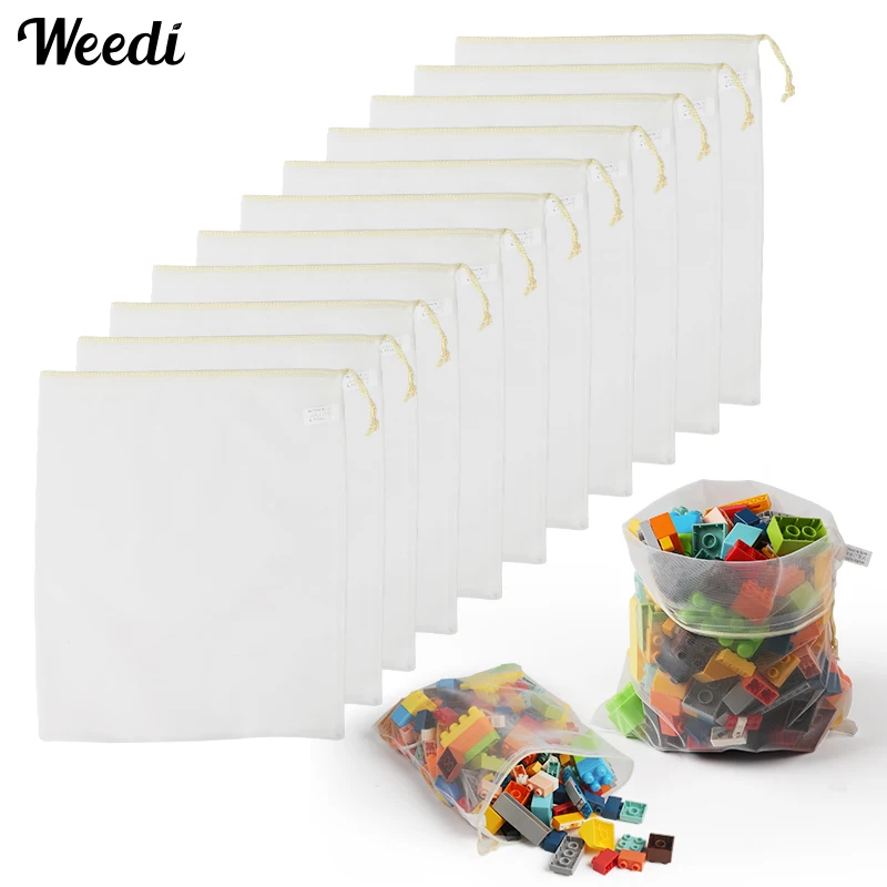 Weedi Mesh Building Block Puzzle Storage Bag For Kids Toys Organizer Children Transparent Toy Storage Bags With Drawstring
Weedi Mesh Building Block Puzzle Storage Bag For Kids Toys Organizer Children Transparent Toy Storage Bags With Drawstring