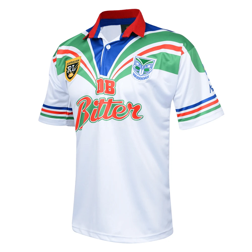 Retro New Zealand Warriors Rugby Jersey 1995 Away Mens Shirt Top Quality Size: S-5XL
Retro New Zealand Warriors Rugby Jersey 1995 Away Mens Shirt Top Quality Size: S-5XL