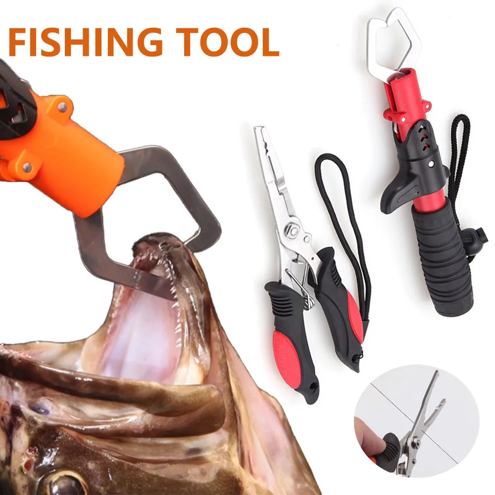 Multifunctional Fishing Pliers All for Fishing Accessories Portable Rust Proof Fish Controller Tols Professional Tools Goods Kit
Multifunctional Fishing Pliers All for Fishing Accessories Portable Rust Proof Fish Controller Tols Professional Tools Goods Kit