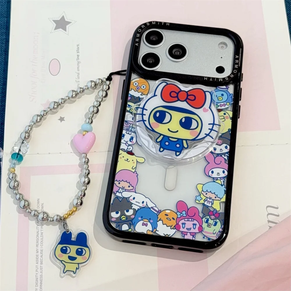 Funny Cartoon Magnetic Phone Case for iPhone 16 15 plus 14 13 12 11 16E 17 Pro Max Cover With Magsafe Stand Chain Fashion Case
Funny Cartoon Magnetic Phone Case for iPhone 16 15 plus 14 13 12 11 16E 17 Pro Max Cover With Magsafe Stand Chain Fashion Case