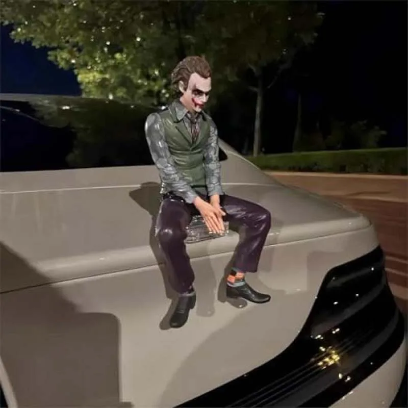 Jokers Action Figure, 10Inch Jokers Character Statue, with Wearable Masks for Car Ornament, Desktop Decor
Jokers Action Figure, 10Inch Jokers Character Statue, with Wearable Masks for Car Ornament, Desktop Decor