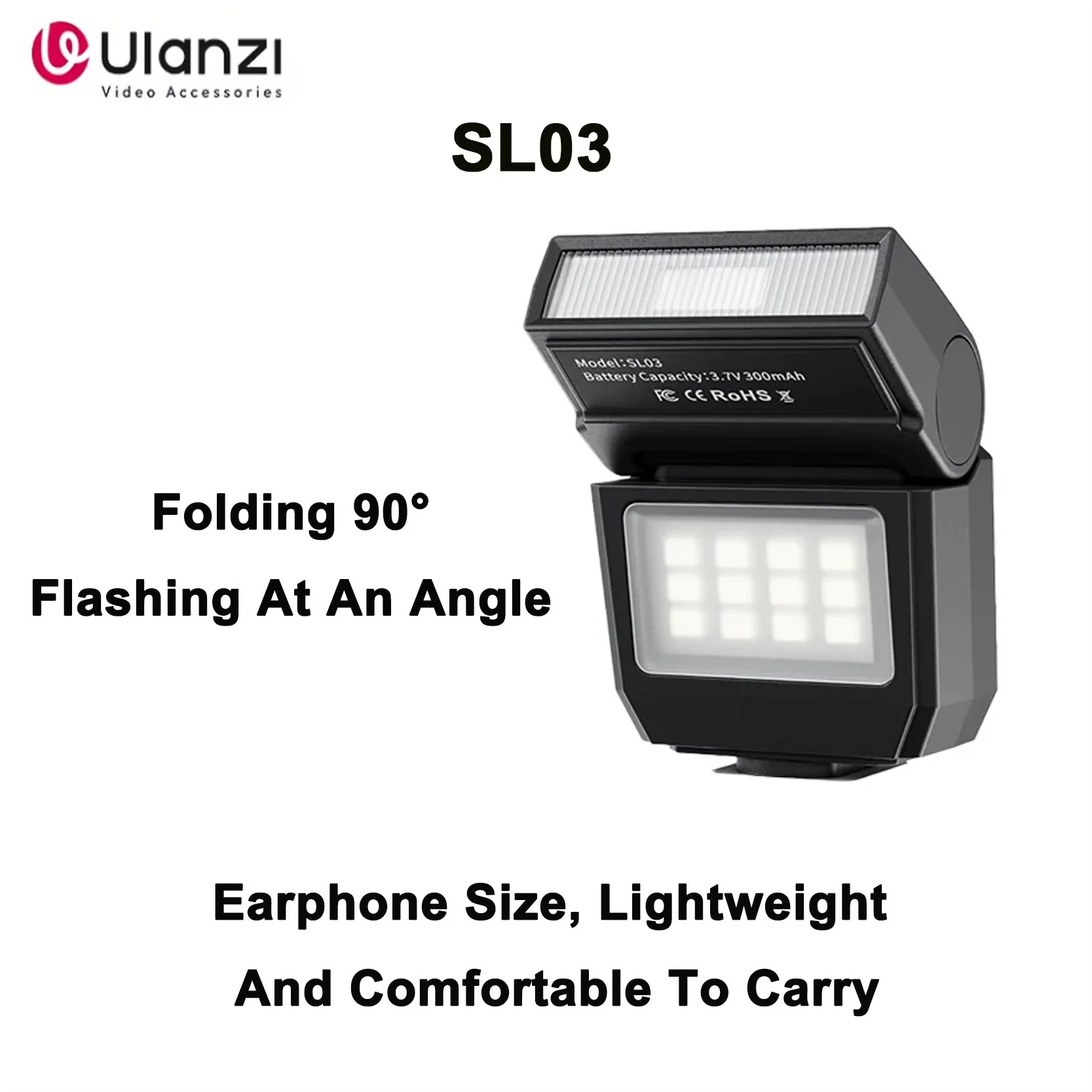 Ulanzi SL03 Firefly Mini Flip Flash Micro Single Camera - Compact Photography Auxiliary Light with Constant Illumination
Ulanzi SL03 Firefly Mini Flip Flash Micro Single Camera - Compact Photography Auxiliary Light with Constant Illumination