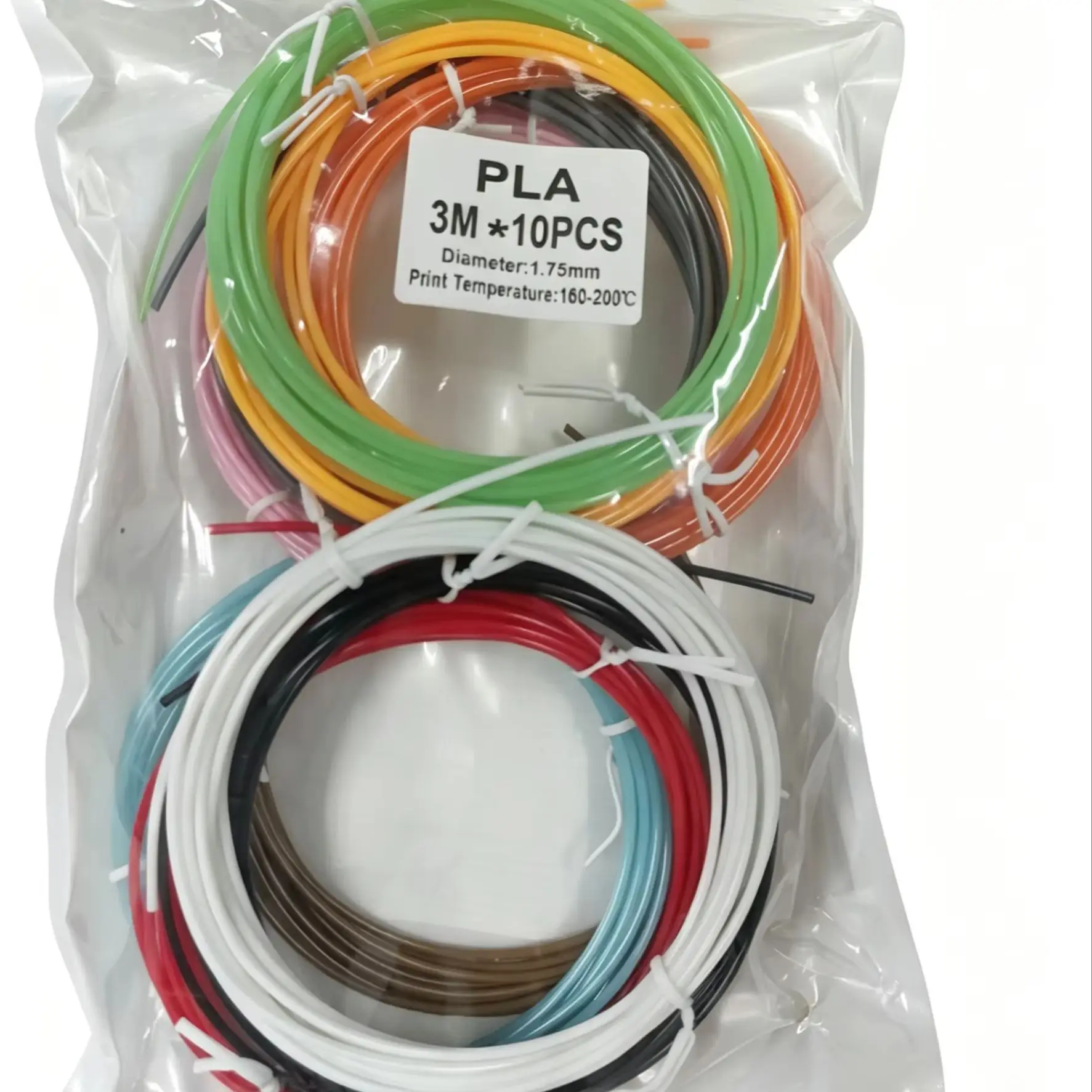 Eco-Friendly PLA Filament 1.75mm for 3D Printers And 3D Pens - Biodegradable 3D Pen Filament Refill for Desktop 3D Printing
Eco-Friendly PLA Filament 1.75mm for 3D Printers And 3D Pens - Biodegradable 3D Pen Filament Refill for Desktop 3D Printing