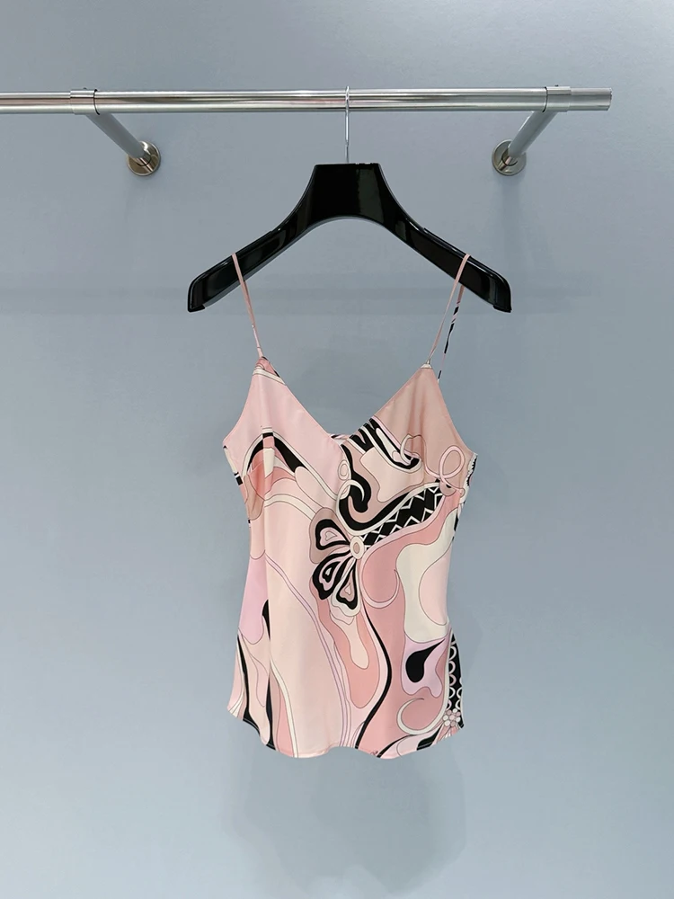 Spring Summer New Silk Shower straps Printed V-neck Design Stripes Woman Fashion Elegant Temperament straps
Spring Summer New Silk Shower straps Printed V-neck Design Stripes Woman Fashion Elegant Temperament straps