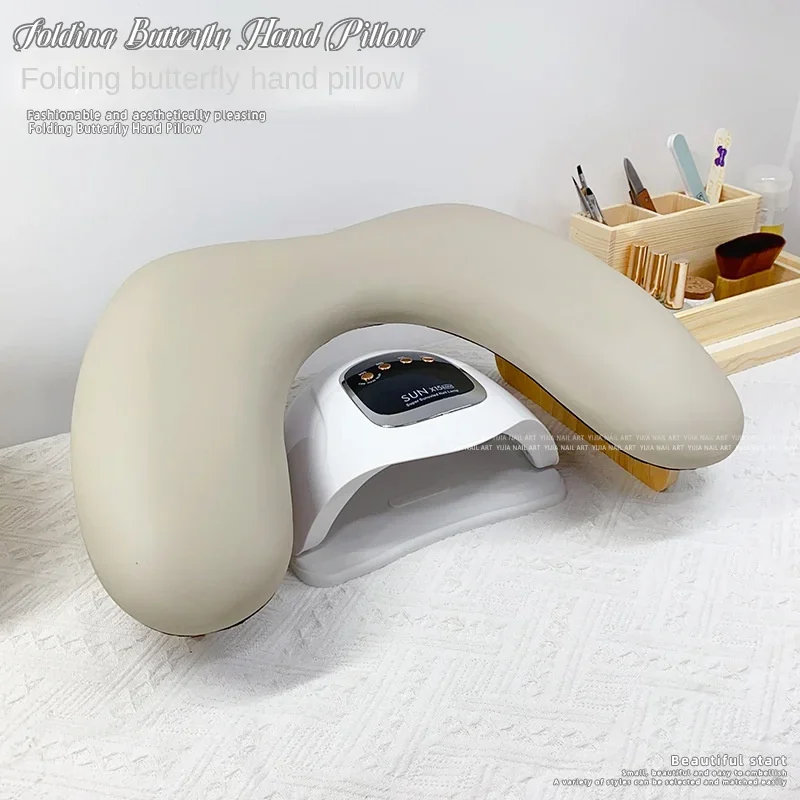 Russian Manicure Hand Rest U Shape Butterfly Design Foldable Leather Cushion Professional Nail Salon Table Pad Ergonomic Support
Russian Manicure Hand Rest U Shape Butterfly Design Foldable Leather Cushion Professional Nail Salon Table Pad Ergonomic Support