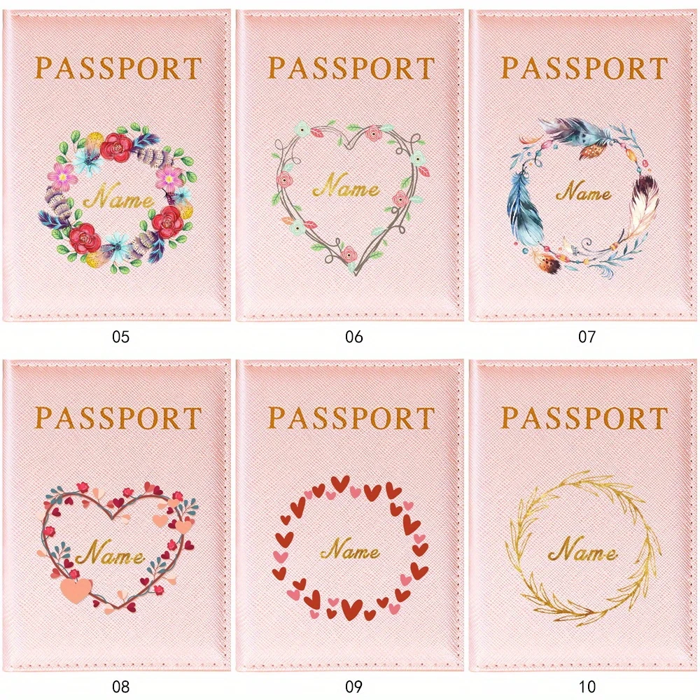 RFID Blocking Custom Name PU Passport Holder Slim Travel ID Business Card Storage Accessory
RFID Blocking Custom Name PU Passport Holder Slim Travel ID Business Card Storage Accessory