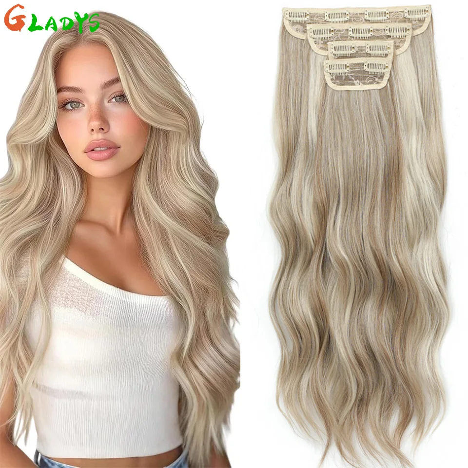 Цвет омбре, зажимы для наращивания волос, синтетические объемные волны, зажимы для наращивания волос, 22-дюймовые зажимы для наращивания волос 
Цвет омбре, зажимы для наращивания волос, синтетические объемные волны, зажимы для наращивания волос, 22-дюймовые зажимы для наращивания волос