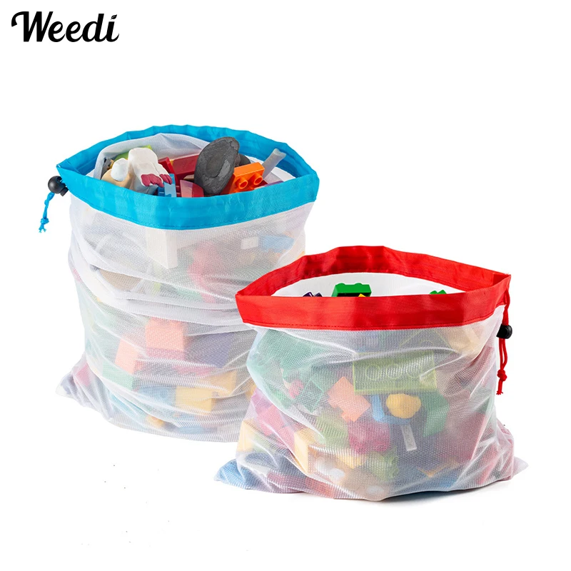 Weedi mesh clear toy storage bags for building blocks Puzzle reusable travel organizer bag Board Game Storage
Weedi mesh clear toy storage bags for building blocks Puzzle reusable travel organizer bag Board Game Storage