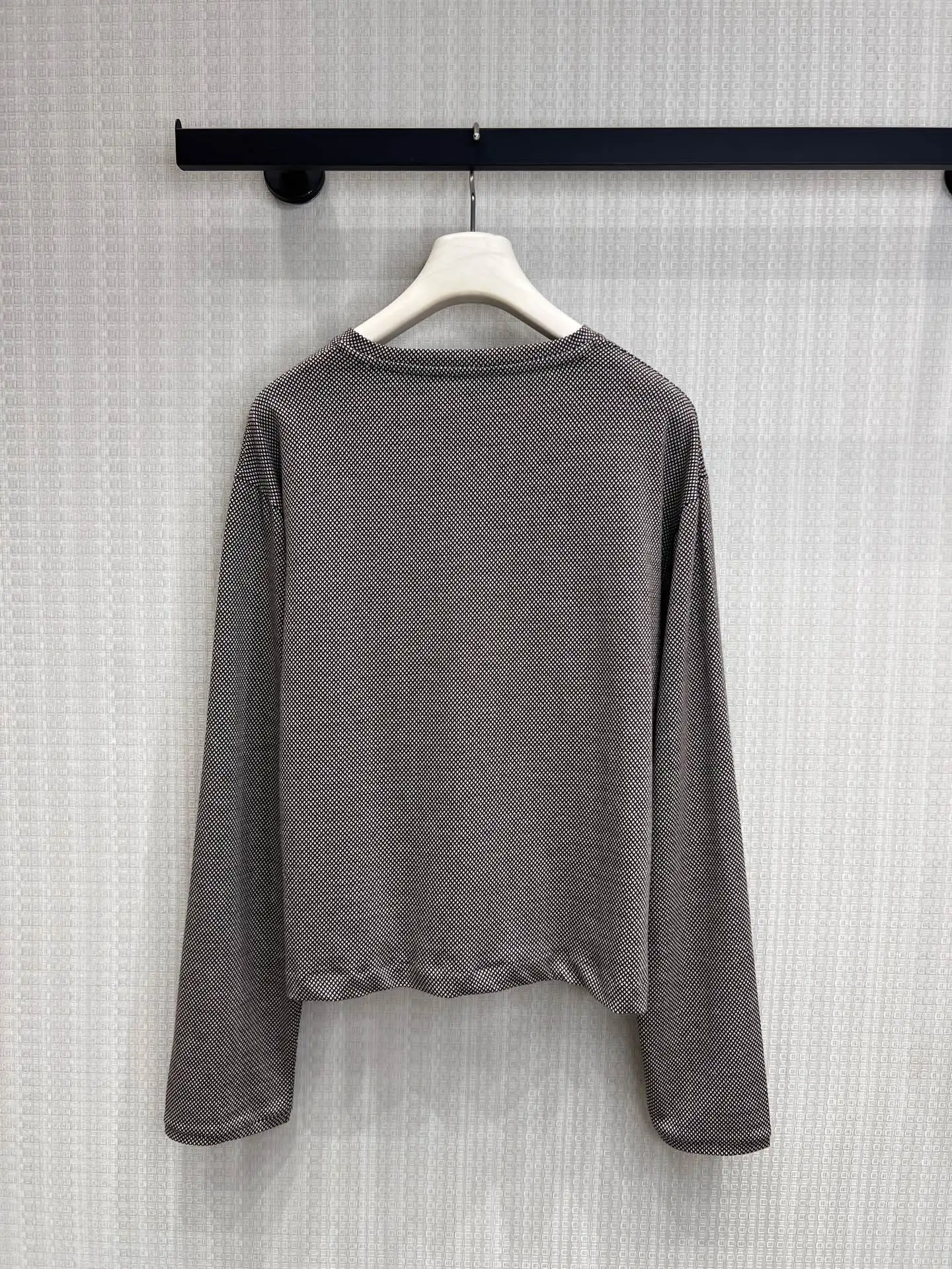 2026 Summer Women's Crew Neck Dotted Texture Cropped Long Sleeve Top Loose Fit Lazy Style ZX117
2026 Summer Women's Crew Neck Dotted Texture Cropped Long Sleeve Top Loose Fit Lazy Style ZX117