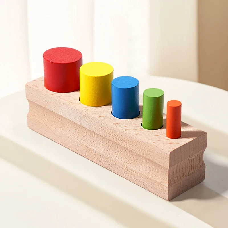 Cylinder Montessori Sensory Wood Toys Learning Shape Cognition Engaging Game Cylinder Educational Toys Cylinder Socket Puzzle
Cylinder Montessori Sensory Wood Toys Learning Shape Cognition Engaging Game Cylinder Educational Toys Cylinder Socket Puzzle