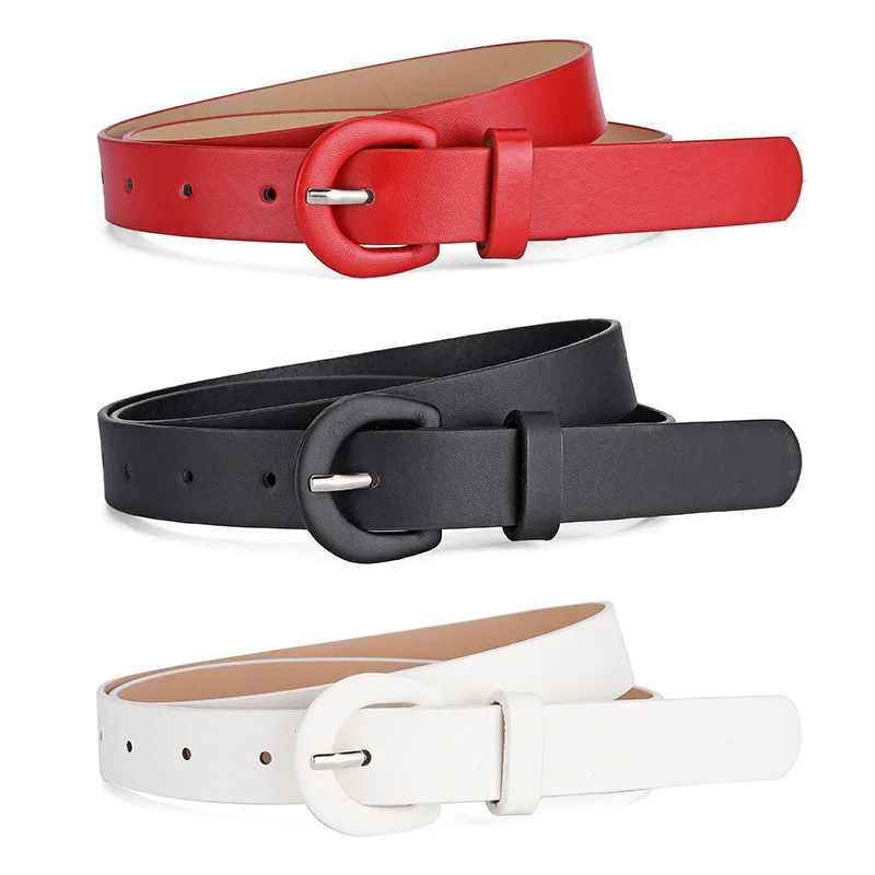 New Style Solid Pin Buckle Belt 107cm PU Leather Belt with Metal Buckle Decorative Women's Belt for Sweater Dress Jeans Pants
New Style Solid Pin Buckle Belt 107cm PU Leather Belt with Metal Buckle Decorative Women's Belt for Sweater Dress Jeans Pants